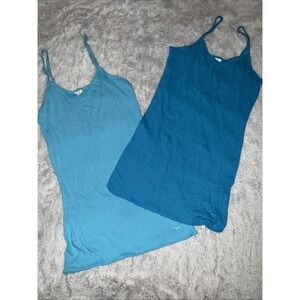 Victoria's Secret Womens Tank PINK Cami Sleep Lounge Size S/P Small Lot Of 2